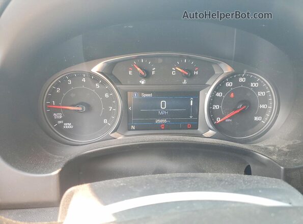 3GKALMEG1RL378910 2024 GMC TERRAIN Silver Widok zestawu wskaźników