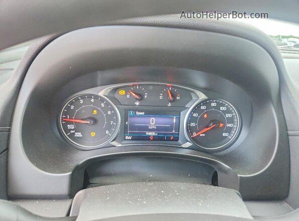 3GKALMEG4PL169786 2023 GMC TERRAIN Silver Vista del cuadro de instrumentos