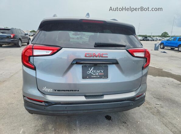 3GKALMEG4PL169786 2023 GMC TERRAIN Silver Vista trasera