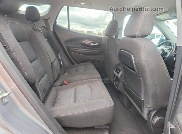 3GKALMEG4PL169786 2023 GMC TERRAIN Silver Vista de los asientos traseros