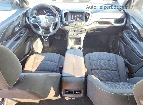 3GKALMEG7RL122948 2024 GMC TERRAIN Silver Widok deski rozdzielczej