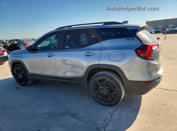 3GKALMEG7RL122948 2024 GMC TERRAIN Silver Tył lewy