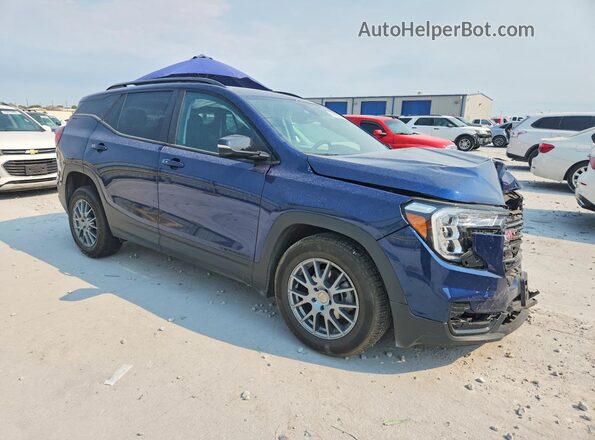3GKALMEG9PL197499 2023 GMC TERRAIN Blue Przód prawy