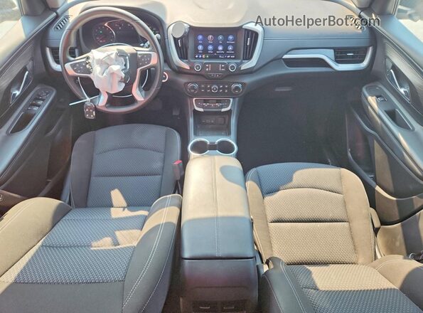 3GKALMEG9PL197499 2023 GMC TERRAIN Blue Widok deski rozdzielczej