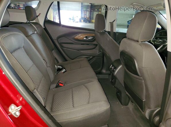 3GKALMEV0JL157477 2018 GMC TERRAIN Burgundy Vista interior trasera