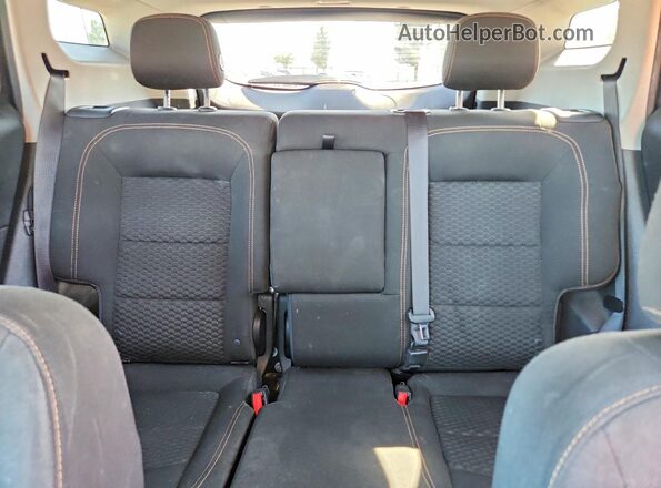 3GKALMEV0JL351295 2018 GMC TERRAIN Gray უკანა სავარძლების ხედი