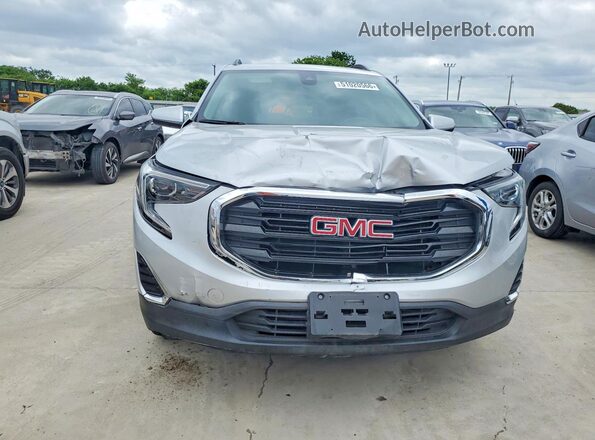 3GKALMEV2LL138304 2020 GMC TERRAIN Gray Вид спереду