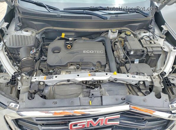 3GKALMEV2LL138304 2020 GMC TERRAIN Gray Вид підкапотного простору