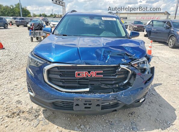 3GKALMEV3KL397480 2019 GMC TERRAIN Blue Vista frontal