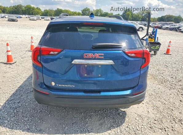 3GKALMEV3KL397480 2019 GMC TERRAIN Blue Vista trasera
