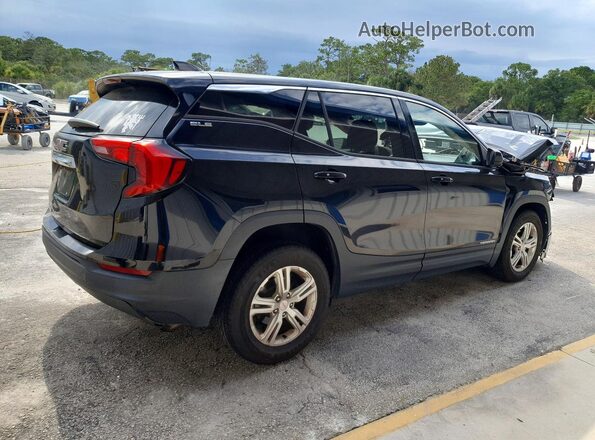 3GKALMEV4JL355740 2018 GMC TERRAIN Black Trasero derecho