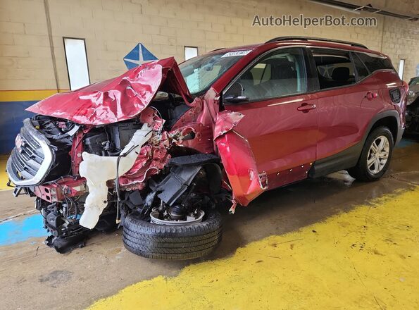 3GKALMEV4JL373719 2018 GMC TERRAIN Темно-бордовый 