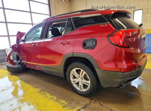 3GKALMEV4JL373719 2018 GMC TERRAIN Темно-бордовый Задняя левая четверть