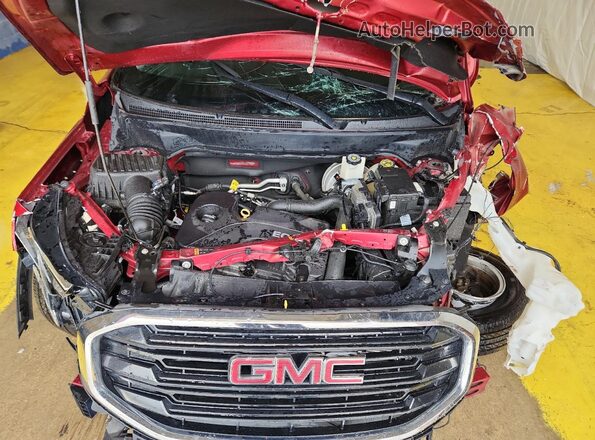 3GKALMEV4JL373719 2018 GMC TERRAIN Темно-бордовый 