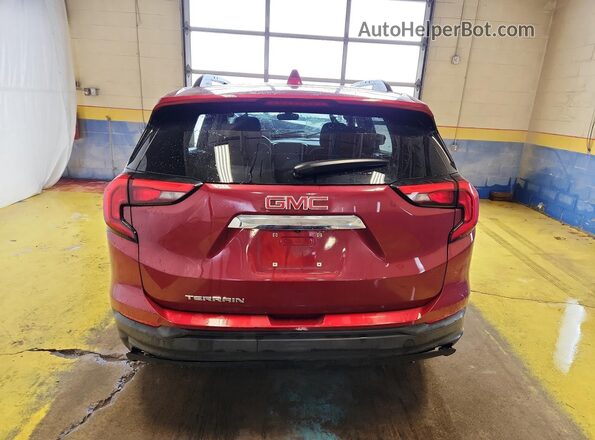 3GKALMEV4JL373719 2018 GMC TERRAIN Темно-бордовый 