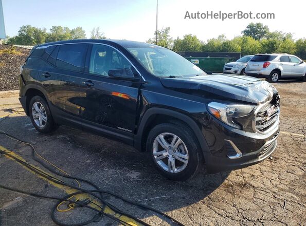3GKALMEV4LL117079 2020 GMC TERRAIN Black Передня права чверть
