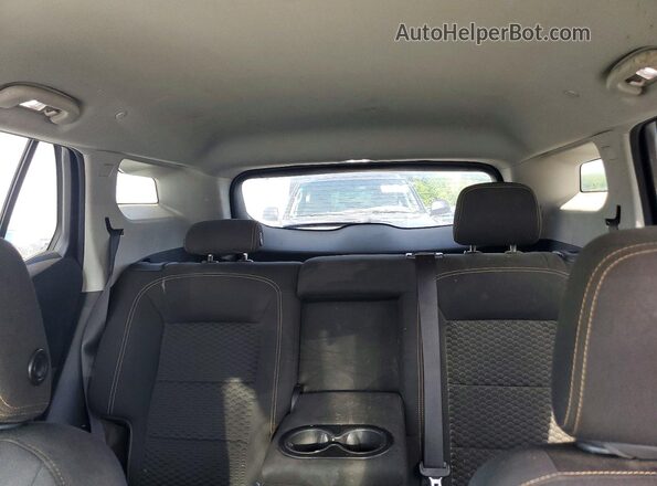 3GKALMEV4LL332185 2020 GMC TERRAIN Gray Вид задніх сидінь