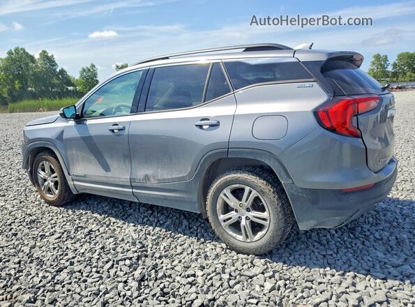 3GKALMEV4LL332185 2020 GMC TERRAIN Gray Задня ліва чверть