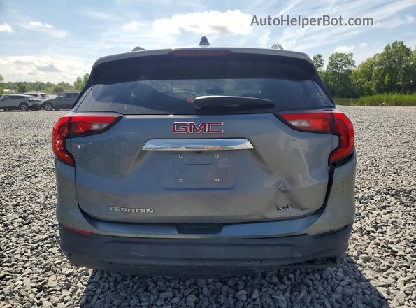 3GKALMEV4LL332185 2020 GMC TERRAIN Gray Вид ззаду