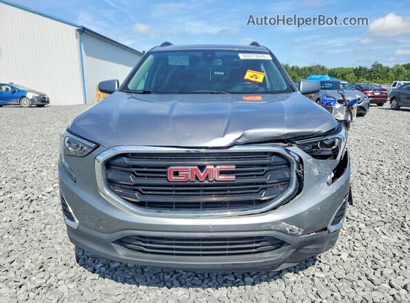 3GKALMEV4LL332185 2020 GMC TERRAIN Gray Вид спереду