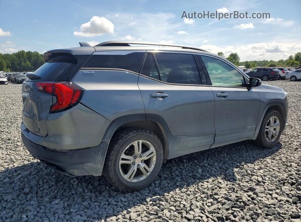3GKALMEV4LL332185 2020 GMC TERRAIN Gray Задня права чверть