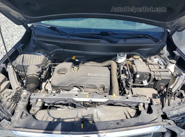 3GKALMEV4LL332185 2020 GMC TERRAIN Gray Вид підкапотного простору