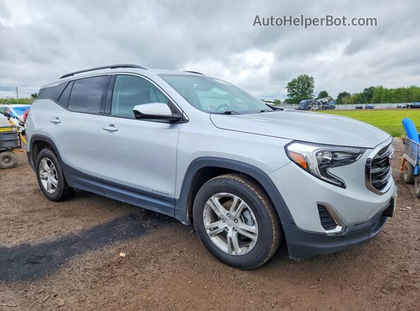 3GKALMEV5LL199016 2020 GMC TERRAIN Silver Front right