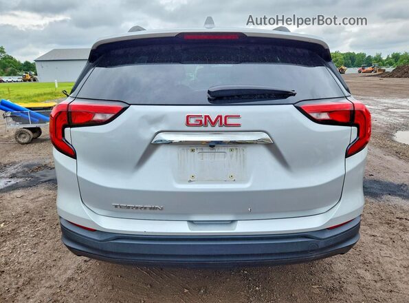 3GKALMEV5LL199016 2020 GMC TERRAIN Silver Rear view