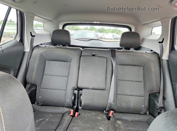 3GKALMEV5LL199016 2020 GMC TERRAIN Silver Rear seats view
