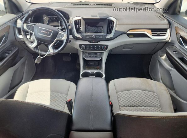 3GKALMEV6KL400890 2019 GMC TERRAIN White Vista del salpicadero