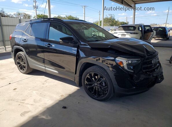 3GKALMEV7KL366085 2019 GMC TERRAIN Black Delantero derecho