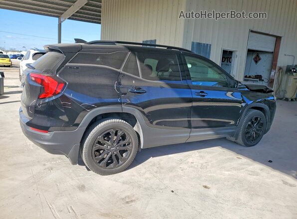 3GKALMEV7KL366085 2019 GMC TERRAIN Black Trasero derecho