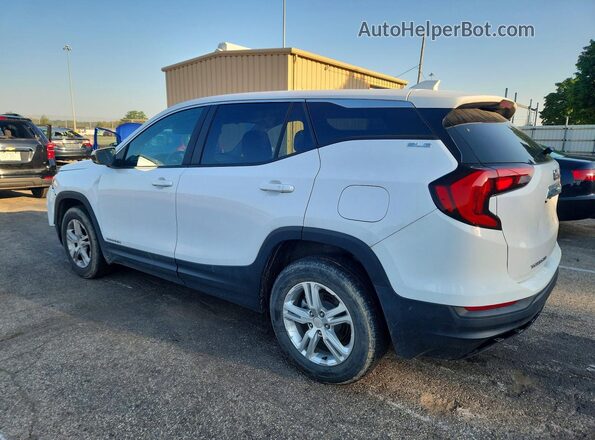 3GKALMEV7ML350813 2021 GMC TERRAIN Белый Задняя левая четверть