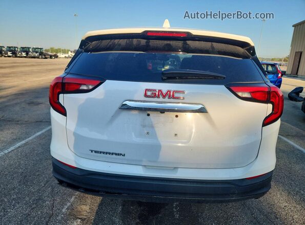 3GKALMEV7ML350813 2021 GMC TERRAIN Белый Вид сзади