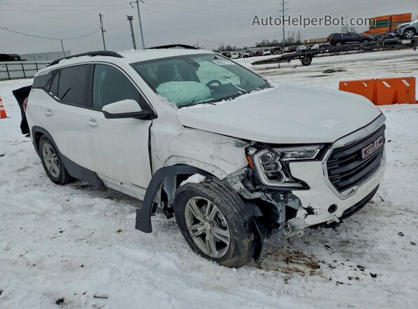 3GKALMEV7NL235758 2022 GMC TERRAIN White წინა მარჯვენა