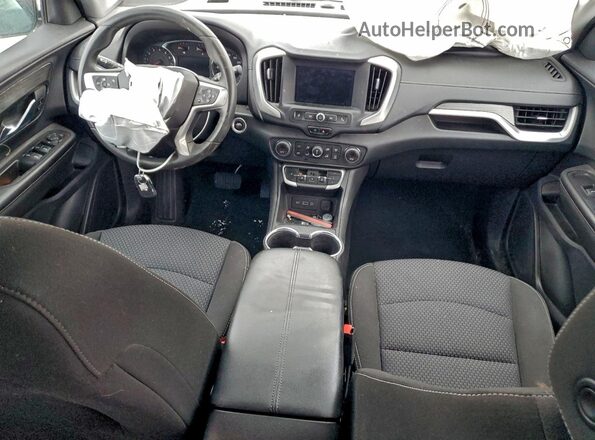 3GKALMEV7NL235758 2022 GMC TERRAIN White წინა პანელის ხედი