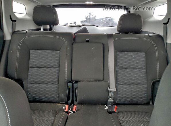 3GKALMEV7NL235758 2022 GMC TERRAIN White უკანა სავარძლების ხედი