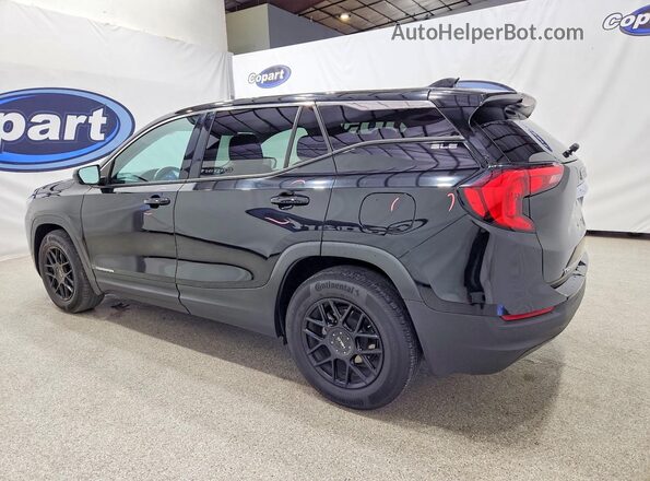 3GKALMEV9JL216039 2018 GMC TERRAIN Black უკანა მარცხენა
