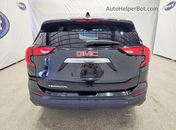 3GKALMEV9JL216039 2018 GMC TERRAIN Black უკანა ხედი