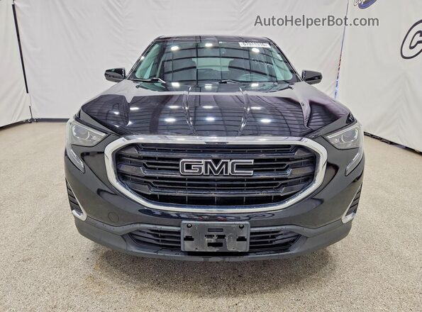 3GKALMEV9JL216039 2018 GMC TERRAIN Black წინა ხედი