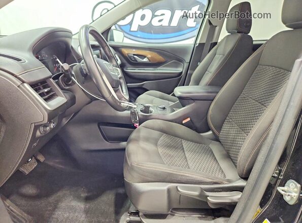 3GKALMEV9JL216039 2018 GMC TERRAIN Black წინა სალონის ხედი