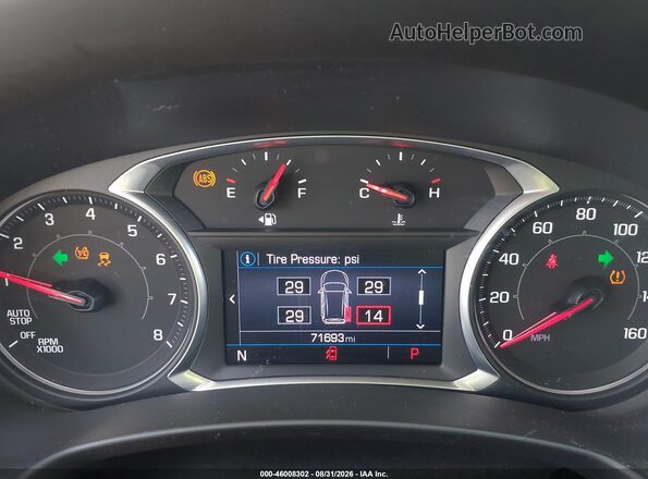 3GKALMEV9KL168723 2019 GMC TERRAIN White Vista de los asientos traseros