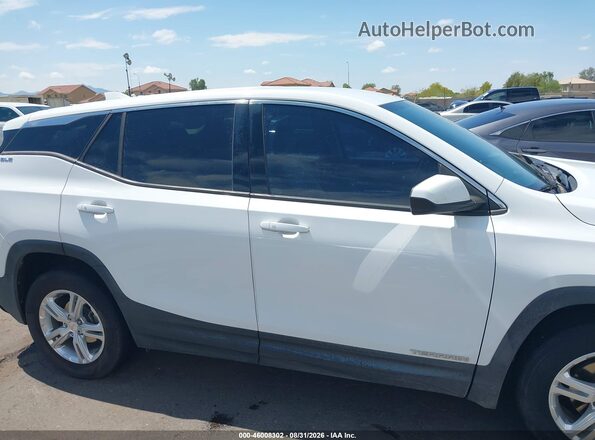 3GKALMEV9KL168723 2019 GMC TERRAIN White Vista interior trasera