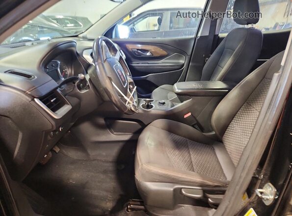 3GKALMEV9KL360823 2019 GMC TERRAIN Charcoal წინა სალონის ხედი