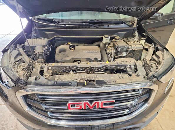 3GKALMEV9KL360823 2019 GMC TERRAIN Charcoal ძრავის განყოფილების ხედი