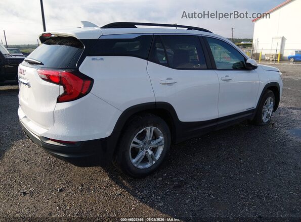3GKALMEV9ML359237 2021 GMC TERRAIN Белый Задняя правая четверть