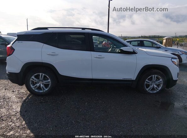 3GKALMEV9ML359237 2021 GMC TERRAIN Белый Вид задней части салона