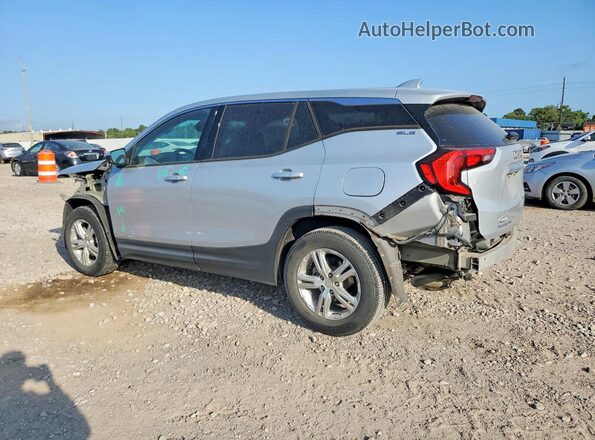 3GKALMEVXLL127583 2020 GMC TERRAIN Silver Հետևի ձախ