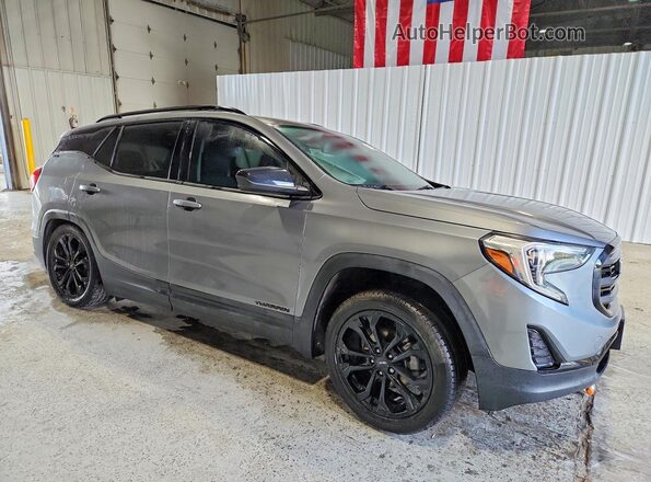 3GKALMEVXLL205313 2020 GMC TERRAIN Gray Առջևի աջ
