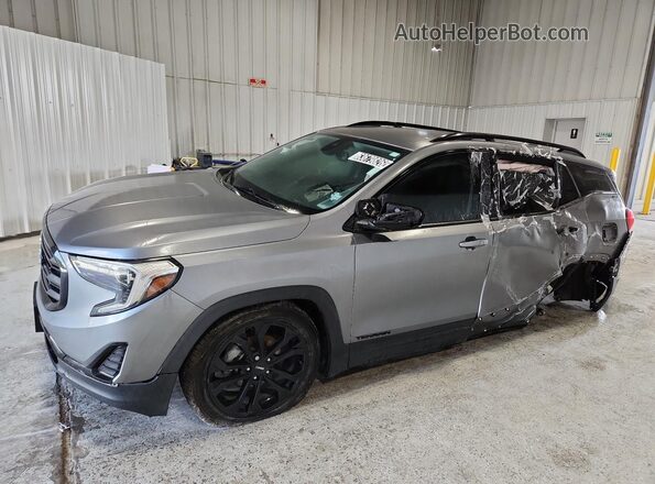 3GKALMEVXLL205313 2020 GMC TERRAIN Gray VIN կոդի պիտակի տեսք
